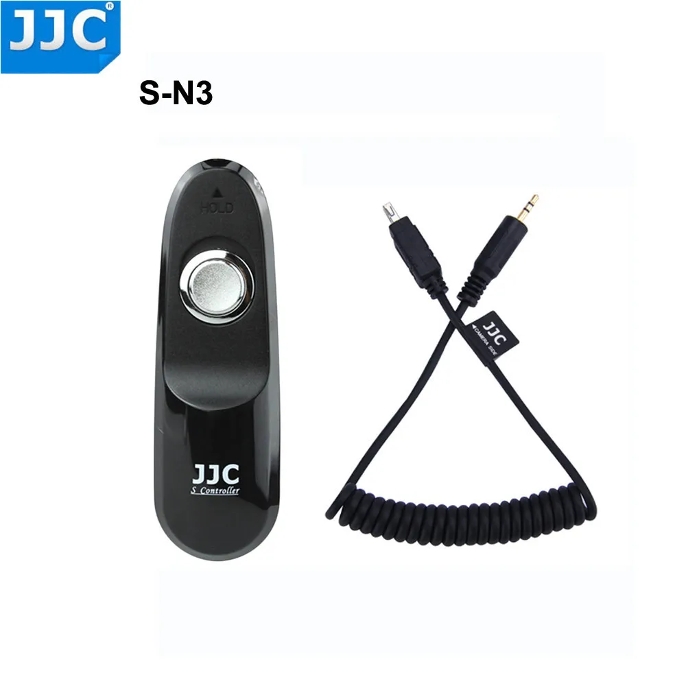 JJC Remote Control Switch Shutter Release for Nikon Z9 D5500 D750 D3300 Df P7800 D5300 D7100 D610 D5200 D3200 D5100 D7000 D90