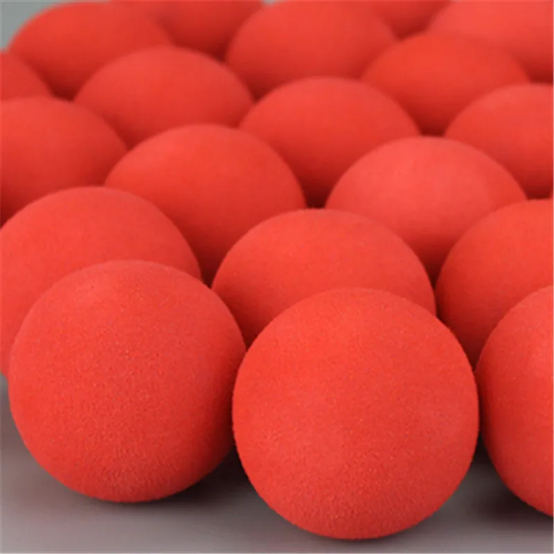 20Pcs 50mm Golf Practice Balls EVA Foam Soft Monochrome Balls for Outdoor Golf Ball for Golf Training Solid Color