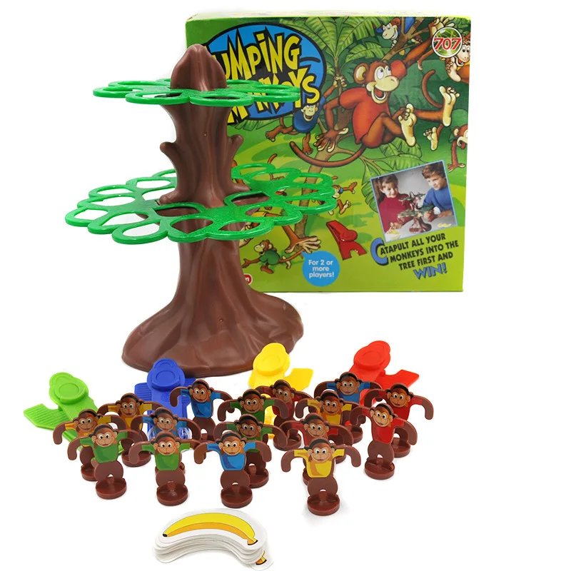 Jogo de macaco divertido e interativo, brinquedo para desenvolver inteligência para crianças, educativo