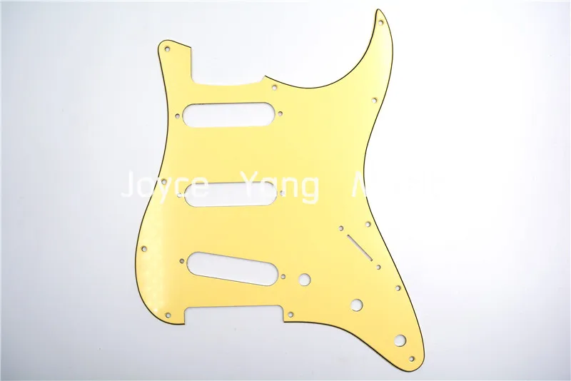 Niko Cream 3 PLY SSS Electric Guitar Pickguard For Fender Strat Style Electric Guitar Free Shipping Wholesales