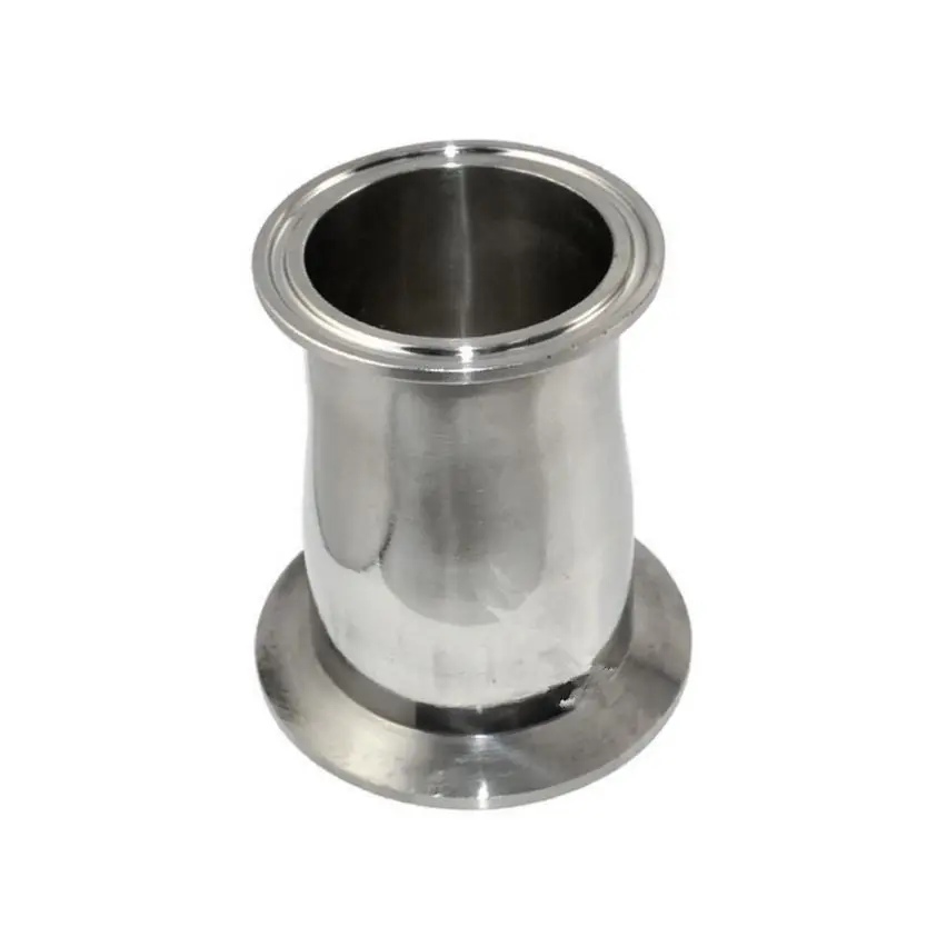 

1pcs 45mm to 57mm 45-57mm 1.75" To 2.25" 304 316 Stainless Steel 304SS 316SS Sanitary Tri Clamp Ferrule Welding Style Reducer