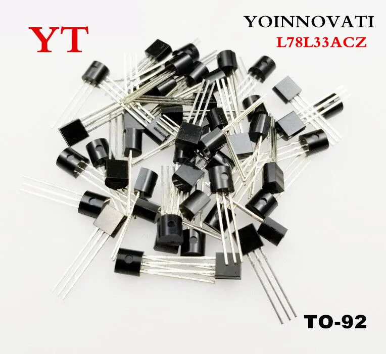 100pcs L78L33ACZ L78L33A L78L33 78L33 IC REGULATOR LDO 3.3V 0.1A TO92-3 Best quality