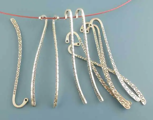 

Free Shipping 50pcs Antique Bookmark With Loop 85mm Jewelry Findings Wholesale J0499F