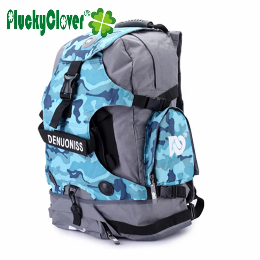 1pc55x45x18cm Multi Functional Inline Skates Outdoor Bag Waterproof Large Capacity Skating Backpack Shoulder Bag For Male Female