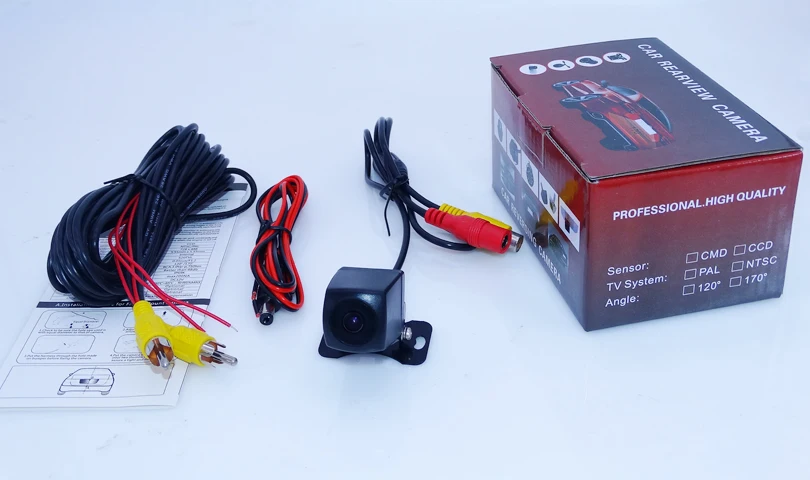 

Super HD glass lens material car reserve reversing camera ccd night vision use with big size screen display monitor Universal