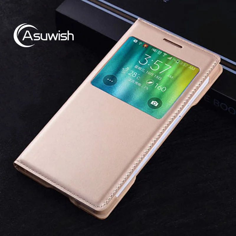 Funda de cuero con tapa inteligente magnética para Samsung Galaxy, funda de teléfono para Samsung Galaxy A5 2015 A 5 7 A7 A52015 SM A500 A500F A700 A700F, vista de SM-A500F