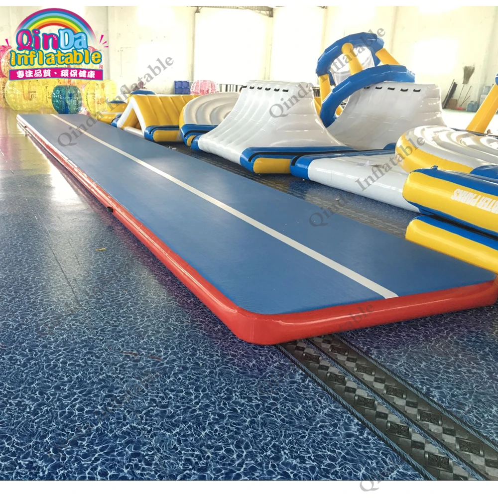 8x2x0.2m Air Floor Tumbling Track Gymnastics Cheerleading Mat Inflatable Gym Mat For Adults