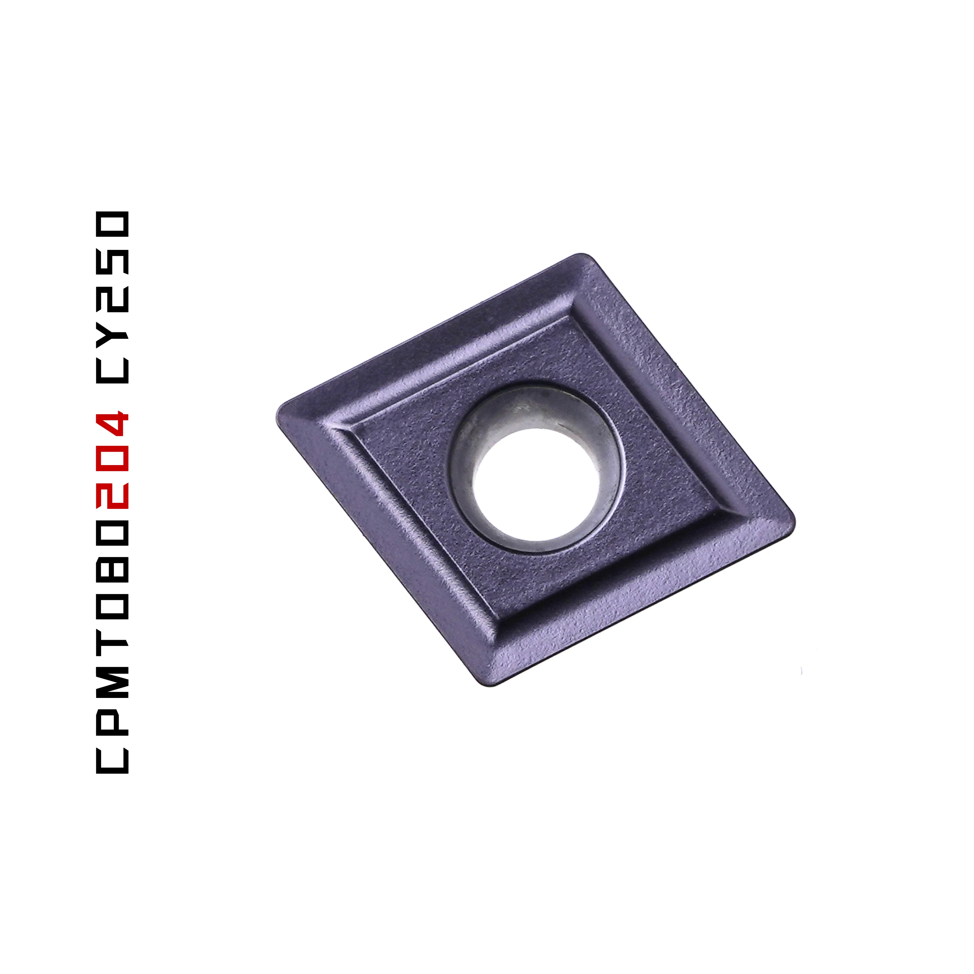 

CPMT080204 CY250 10pcs Hitachi high cutting performance CNC indexable inserts