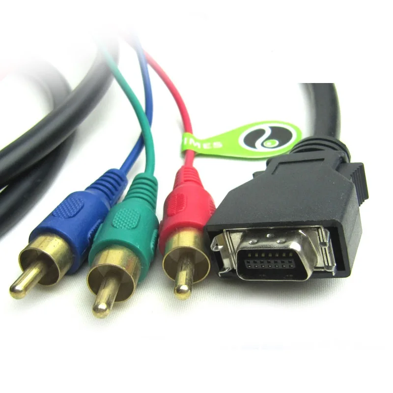 CN14P D-Terminal 14 Pin To 3RCA3AV 3RCA 3AV Video Adapter Cable Color Component Cable Conversion line 1m 1.5m