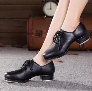 New 2017 Brand New Hot Sale Genuine Leather Tap Shoes Flamenco Dancing Shoes Men Women\'s Tap Dance Shoes