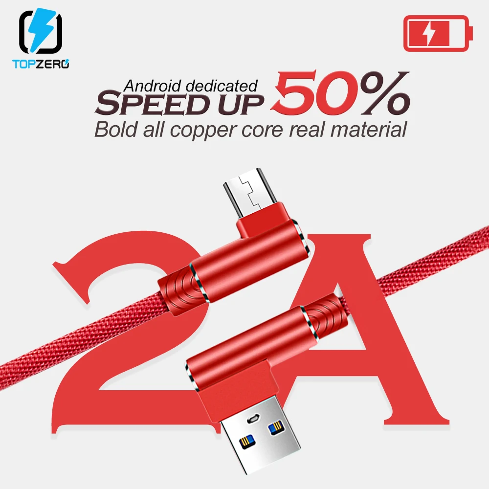 Micro USB Cable Fast Data Sync Charging Cable Andriod Microusb Mobile Phone Cables For Samsung Huawei Xiaomi LG