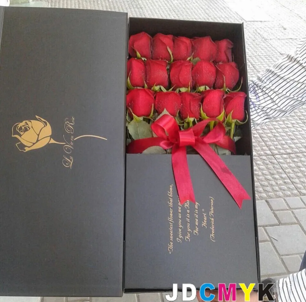 Flower Packing Box, Rectangular Shape, Wedding Party, Mother's Day, Christmas Present, Big Size, 50x22x8cm