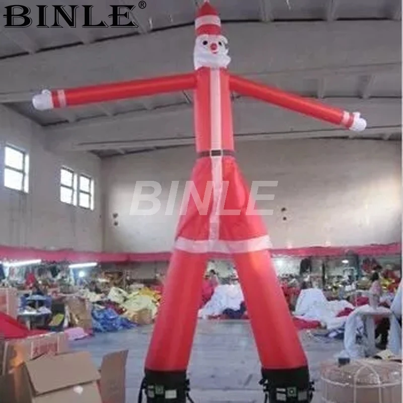 

Original design inflatable christmas air dancer santa claus father christmas sky dancer dancing man for outdoor decoration