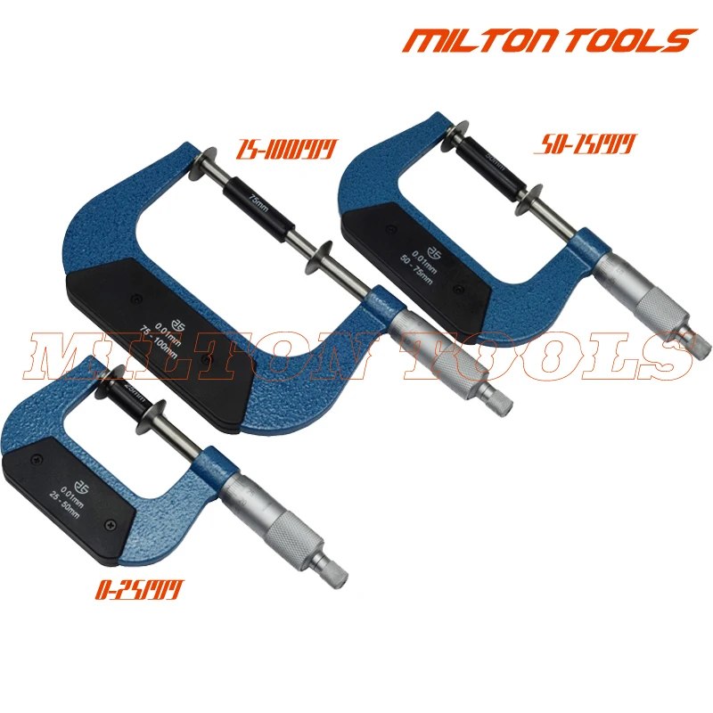 Xibei brand electronic Disc Micrometer 0-25mm 25-50mm 50-75mm 75-100mm Industrial Quality DIN Grade Outside Disk Micrometer