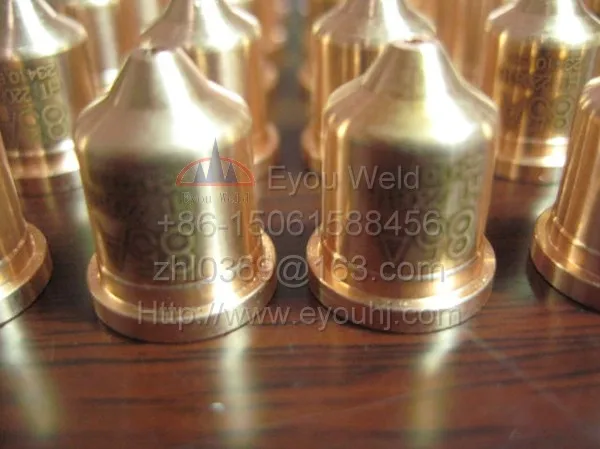 40pcs Nozzle 220990 Consumables for Plasma Cutting Machine(105A)