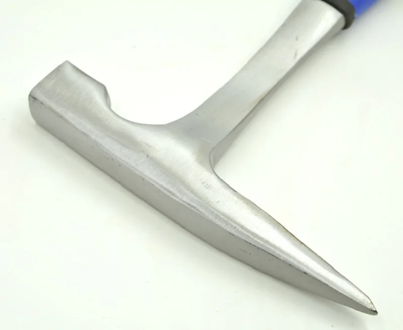 New 1pcs Rock Pick Geology with Pointed Tip & Shock Reduction Grip Chisel Edge Petrographic Geological Hammer