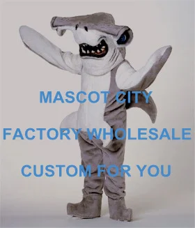 

Aquarium Sea Animal Mascot Hammerhead Mascot Costume Adult Size Cartoon Character Outfit Suit Fancy Dress Party Carnival SW831