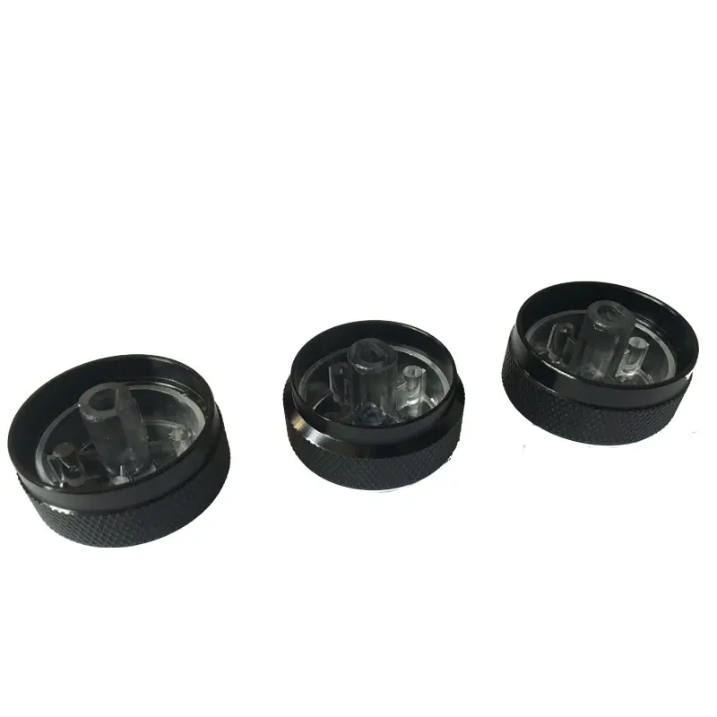 3pcs/set Aluminum Alloy Air Conditioning Knob AC Knob Heat Control Switch Button For Hyundai Verna Accent Elantra