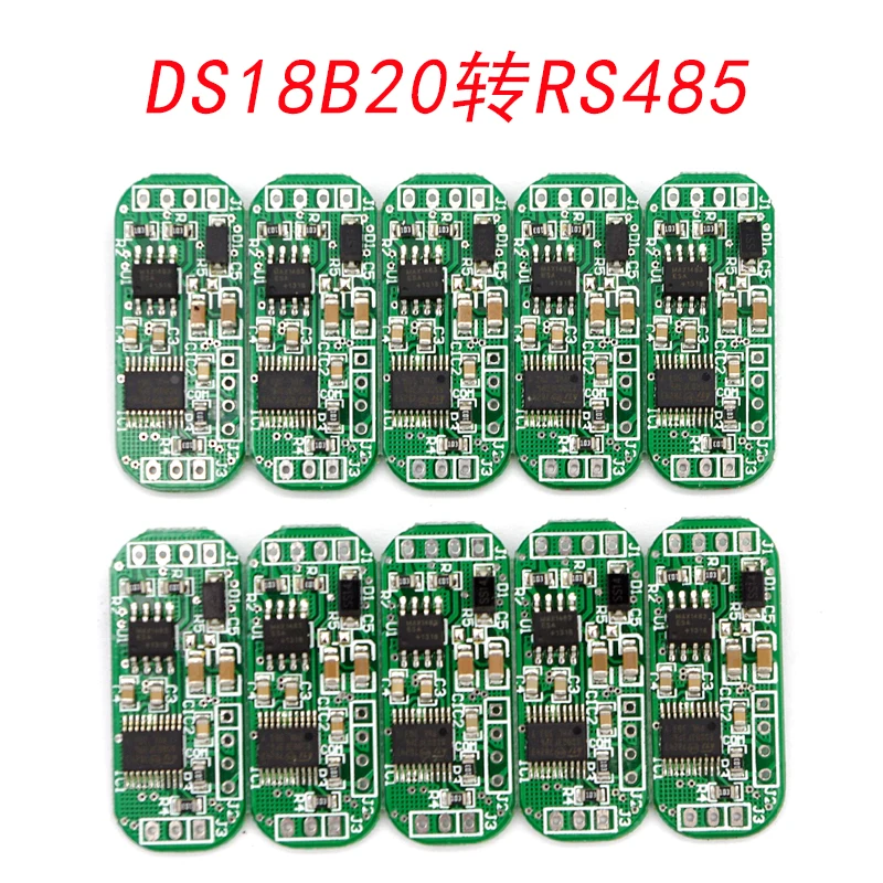 1pcs RSDS4/DS18B20 to RS485 pinboard / For Long distance probe / DS18B20 temperature sensor 35*14.7*4MM converter sensor module