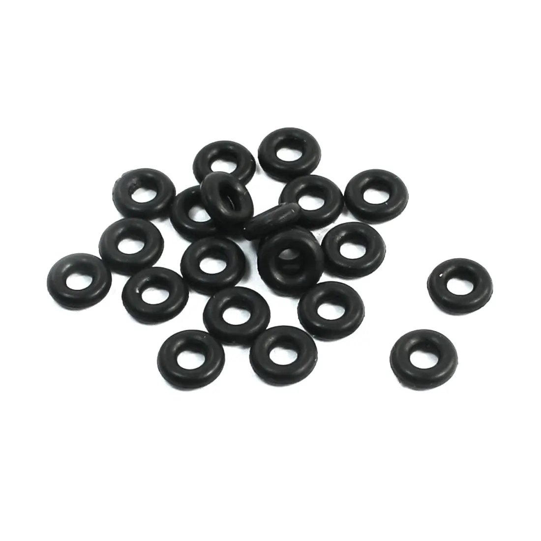 UXCELL 20Pcs/Lot Black Rubber 5Mm X 2Mm X 1.5Mm Oil Seal O Rings Gaskets Washers for Workshops Garages And Plumbing Services