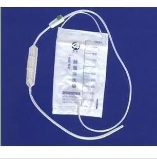 

2pcs health health devices disposable enema bag intestinal wash bags home enema