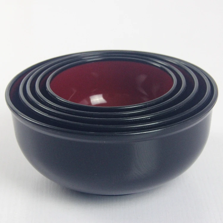 Japanese style plastic bowl tableware instant noodles rice soup bowl