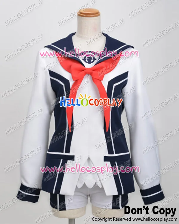 

Vividred Operation Cosplay Akane Isshiki Girl Uniform Costume H008