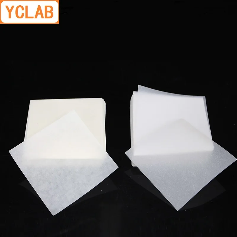 YCLAB 100*100mm Weighing Paper Square Ultrathin 500PCS / Pack Laboratory Chemistry Equipment