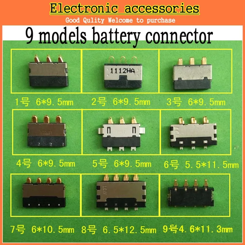 NEW Mobile phone battery contacts Suitable for lenovo cool huawei power touch the feet mobile phone connector contact seat