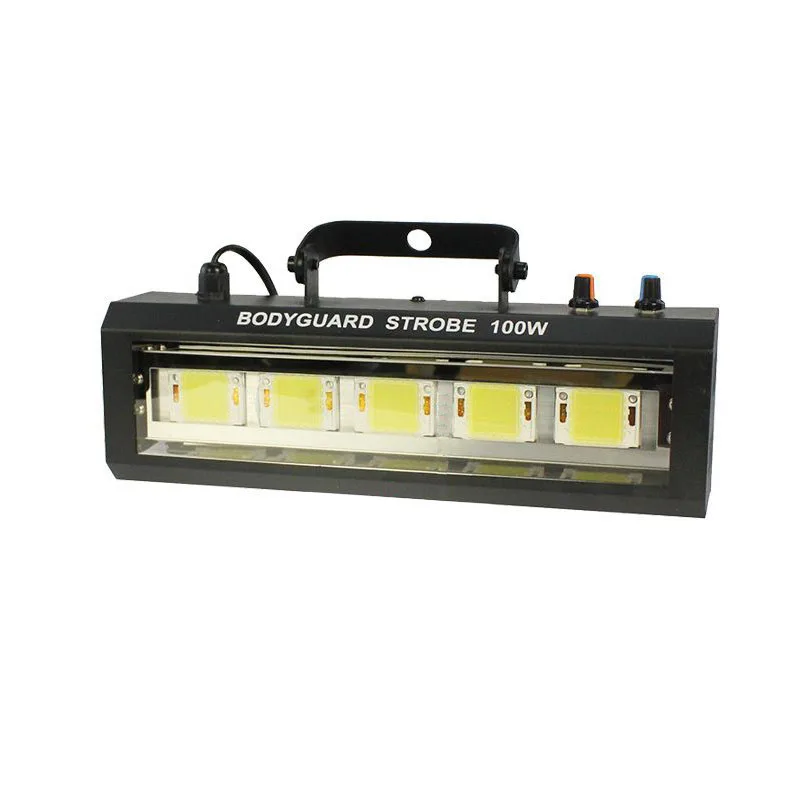 Controle de som automático 100w, led branco, luz estroboscópica para discos de dj, festa em casa, bar, palco, show de música, estroboscópio, venda