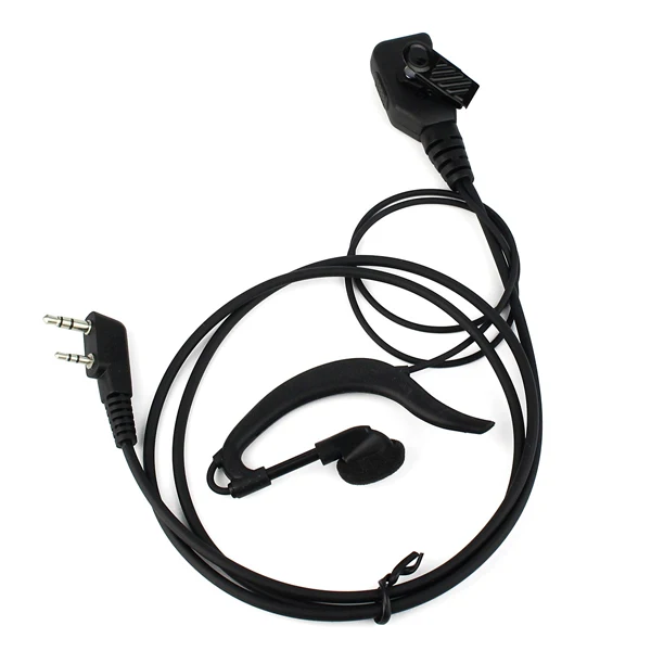 Retevis EEK002 Funkzubehör 5 Stück Lautstärkeregelbare Kopfhörer PTT Headset CB für Baofeng UV-5R 888S Retevis RT22 H777 RT3S – Detail 3
