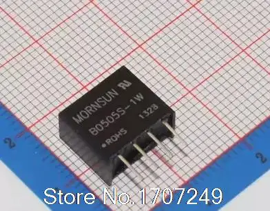 

100pcs New original MORNSUN Isolated power module B0505S-1WR2 B0505S-1W B0505S SIP-4 DC-DC 5V turn 5V