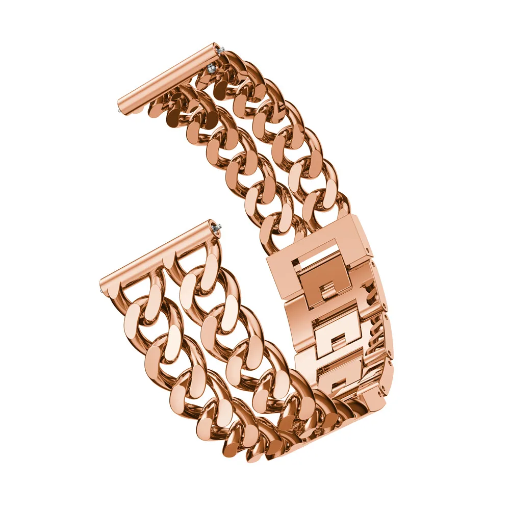 22mm Edelstahl Band Strap für Huawei Uhr GT GT2 46mm/gt 2e /Honor Magie Armband armband für Stratos 2 2S Tempo Correa