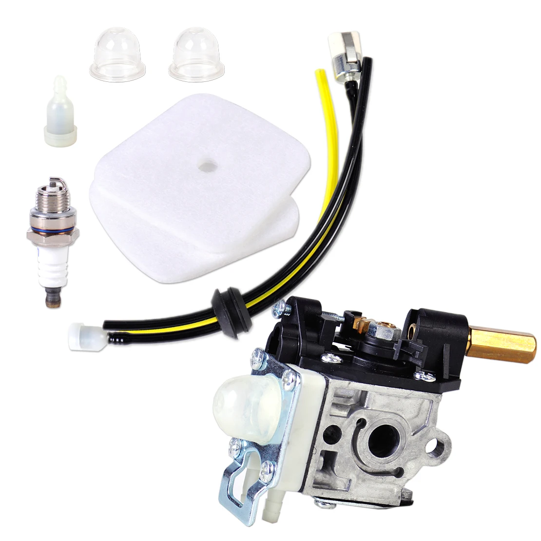 

LETAOSK New Carb Carburetor & Fuel Maintenance Kit fit for Zama RB-K75 Echo GT200 SRM210 HC150 Accessories