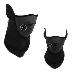 Winter Face Mask Neck Warmers Fleece Neoprene Face Mask Balaclava Motorcycle Cover Neck Scarf Half Face Mask