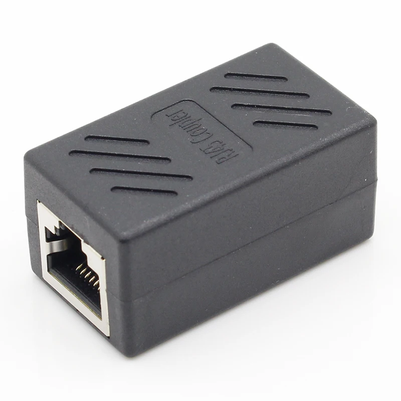 1pcs Colorful Female to Female Network LAN Connector Adapter Coupler Extender RJ45 Ethernet Cable Extension Converter