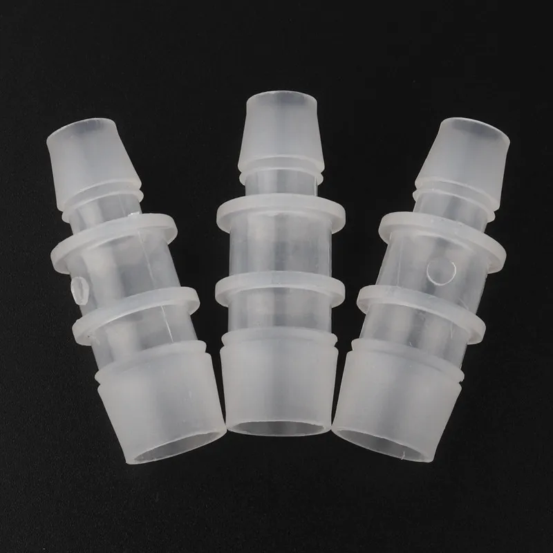 

Wholesale 100pcs 12.7-14.2mm PP Straight Reducer Pagoda Connectors Aquarium Tank Air Pump Aerator Micro Irrigation Hose Joints