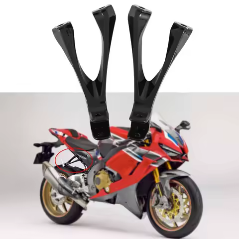 Motorcycle Rear passenger FootPeg Footrest Bracket Footrest Set For HONDA CBR1000RR CBR 1000 RR 2017-2023 18 2008-2016 2004-2007