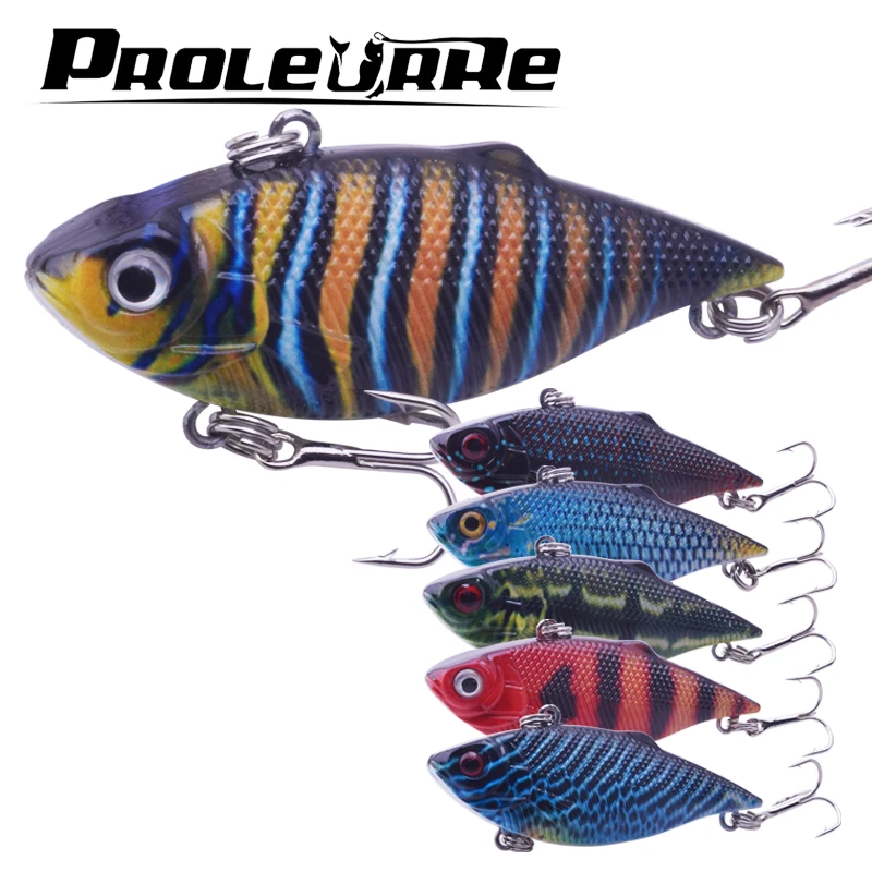 

1Pcs High Quality 6.2cm 8g New Vib Lifelike Fishing Lure Crankbait Fishing Bait Slow Sinking Hard Fish Wobbler Pesca Pro-428