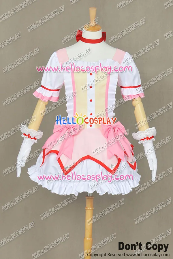 

Puella Magi Madoka Magica Cosplay Madoka Kaname Dress Uniform Costume H008