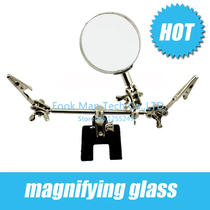 

Desktop Magnifier / Welding fixture,Jewelry engraving tools,repair magnifying glass table,Clip Stand clamp tool