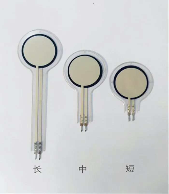 Capteur de pression à film mince flexible de type piézorésistif, à induction double face, 0-5KG,3-10KG,10-30KG,20-50KG,10mm,20mm