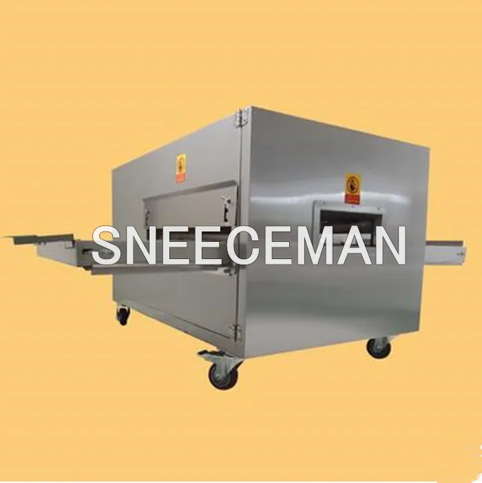 Bakery Machines Stainless Steel Tunnel Conveyor Pizza Oven for Sale