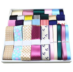 Set di nastri di raso in Grosgrain stampato da 30 yarde nastri decorativi in fettuccia mista accessori per fiocchi per capelli fai da te