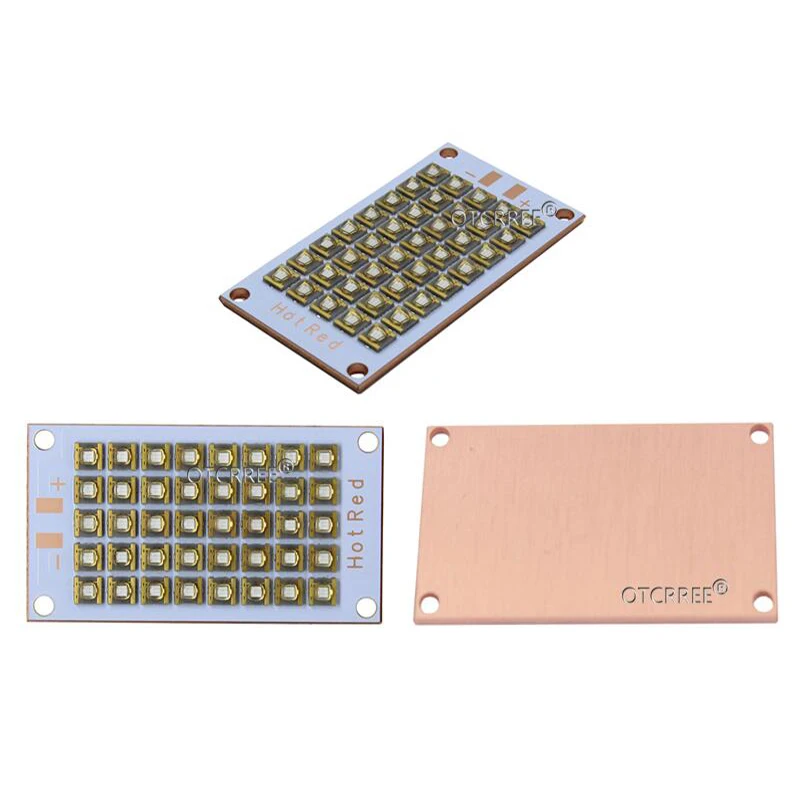 50W100W120W200W Semileds UV Lamp 395nm 405nm 420nm 365nm UV Purple LED Copper PCB for uv light Flatbed Printer glue curing light