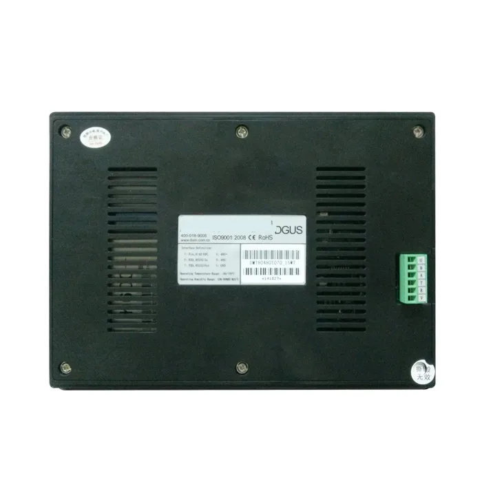 Écran série disco DGUS 7 pouces, interface homme-machine visuelle sous le soleil