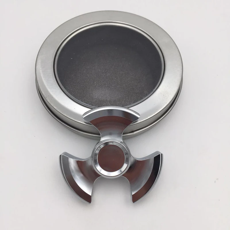 Seiko Hand Spinners Metalen Tri-Spinner Fidgets Stainless steel Toys  EDC Sensory Fidget Spinners ADHD Anti Stress Speelgoed