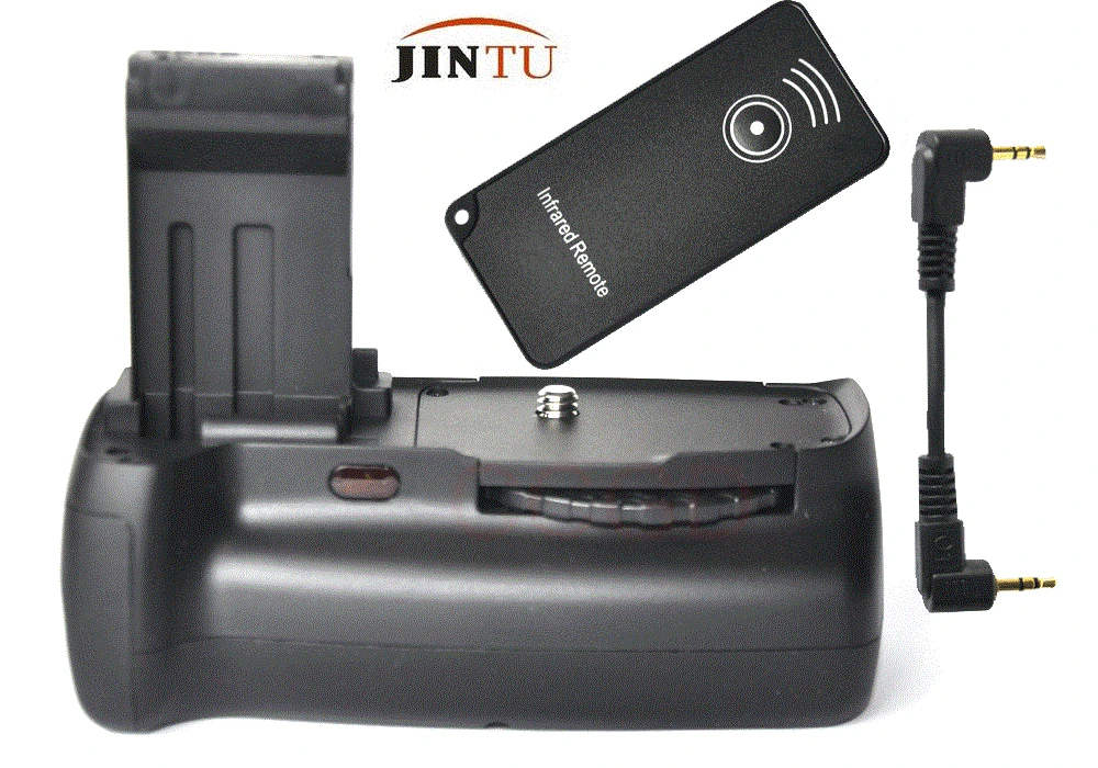 JINTU High quality Battery Grip Pack for Canon 100D Rebel SL1 + IR remote Control + Cable kit