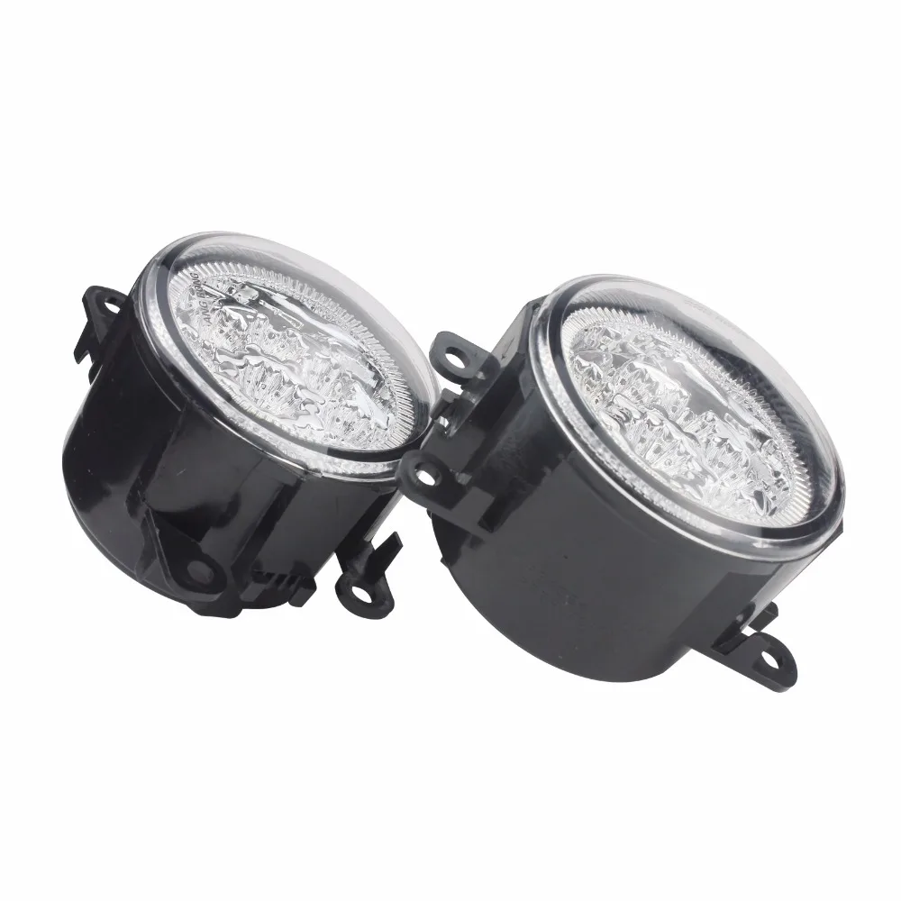 ANGRONG Car Accessories 9 LED Car Front Fog Light DRL Car Led Light For Ford Fiesta Focus For Peugeot 307 407