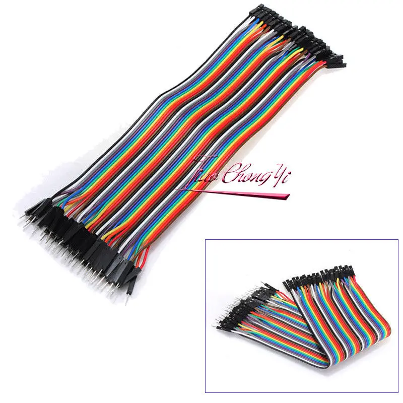 20cm Dupont Wire Male To Male / Female Jumper Cable For Arduino Breadboard